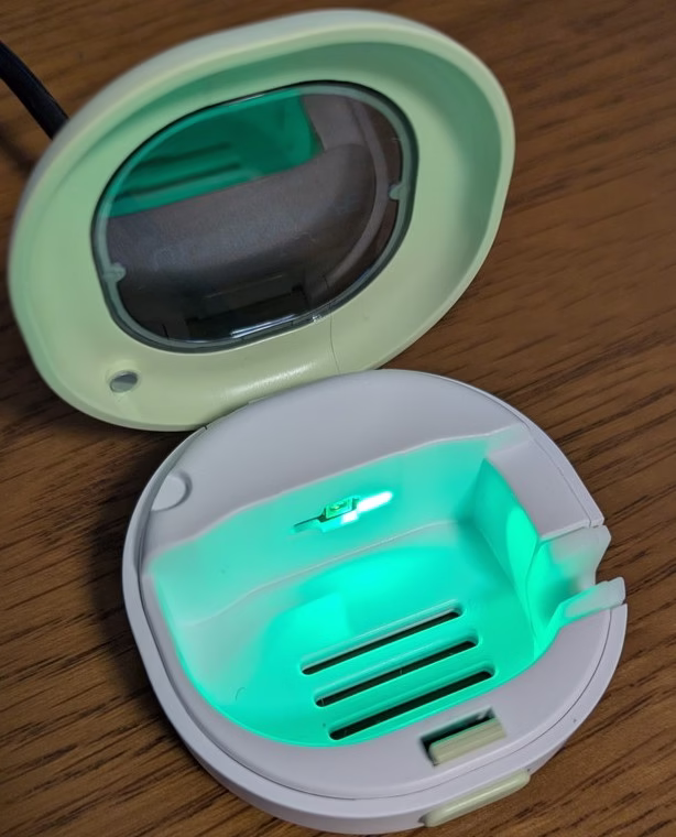 充電完了