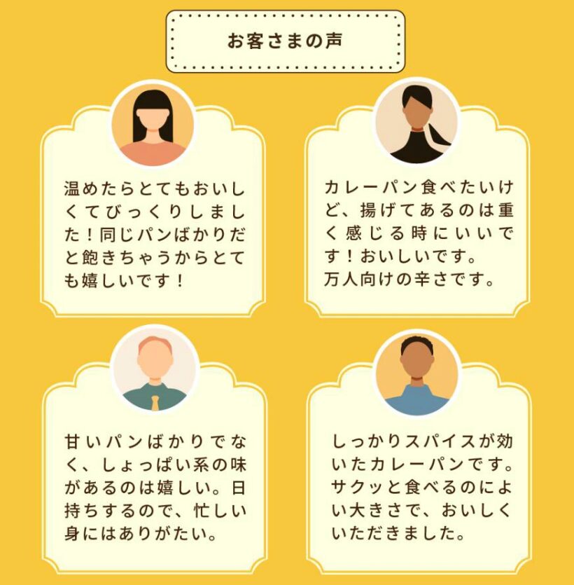 楽天市場商品案内「お客様の声」より